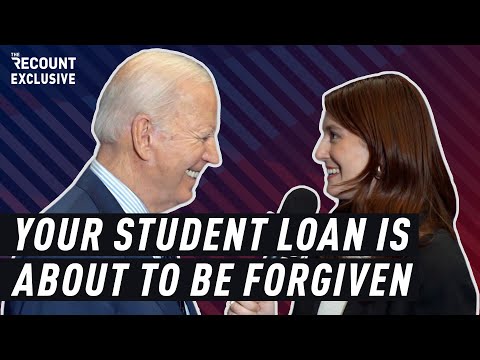 Exclusive: President Biden Talks New Student Loan Forgiveness Plan & Making College Affordable