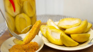 CÁCH LÀM XOÀI NON NGÂM MẮM ĐƯỜNG GIÒN NGON ĐỂ ĐƯỢC LÂU - CKK