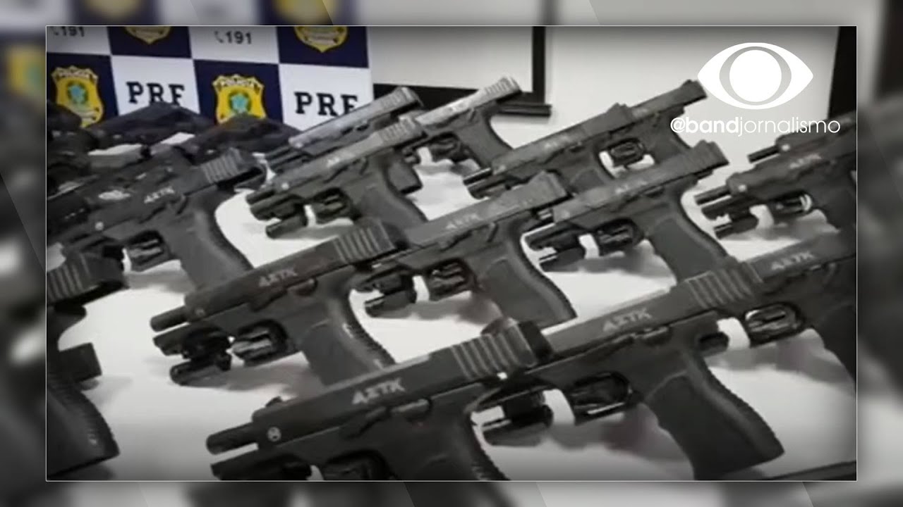 Polícia faz maior apreensão de armas do estado 