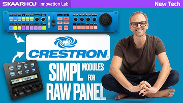 Crestron support for SKAARHOJ and Stream Deck panels