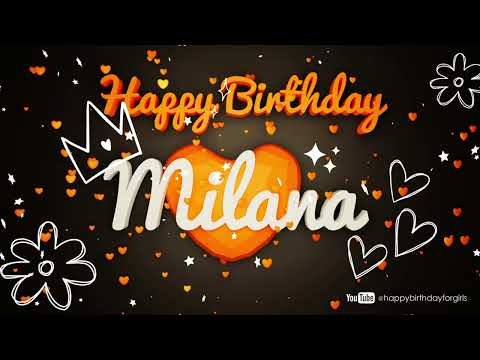 Milana #birthday #special #video #Leela #wishes Happy birthday song - Happy birthday to you