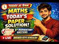 CLASS 10th MATHS 3rd PREPARATORY SOLUTIONS KEY ANSWERS 2026|CLASS 10TH MATHS KEY ANSWERS PREPARATORY