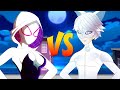 Spider Gwen vs Cat Noir - BATALLA DE RAP ANIMADA