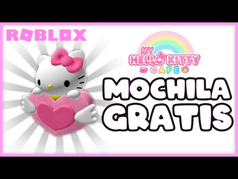 COMO CONSEGUIR la 🎒MOCHILA de HELLO KITTY *GRATIS* en ROBLOX