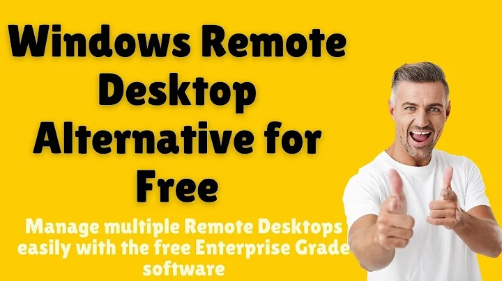 Windows Remote Desktop Alternative Free