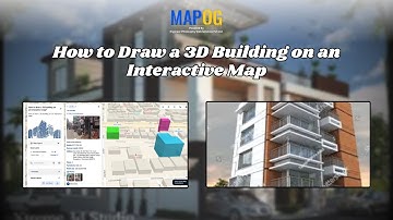 How to Draw a 3D Building on an Interactive Map #mapog #viral #gis #interactivemaps #mapdesign #yt