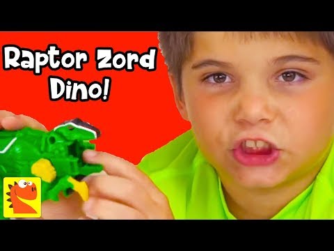 POWER Ranger DiNO! Kids Play with New Dino by GoGo Dino Toys