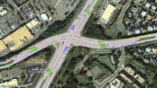 VA Route 28 - New Braddock Rd - Continuous Flow Intersection (CFI) Recommended Improvement