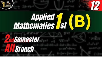 #12 Applied Mathematics - II as technic polytechnic semster | upbte polytechnic 2nd semester