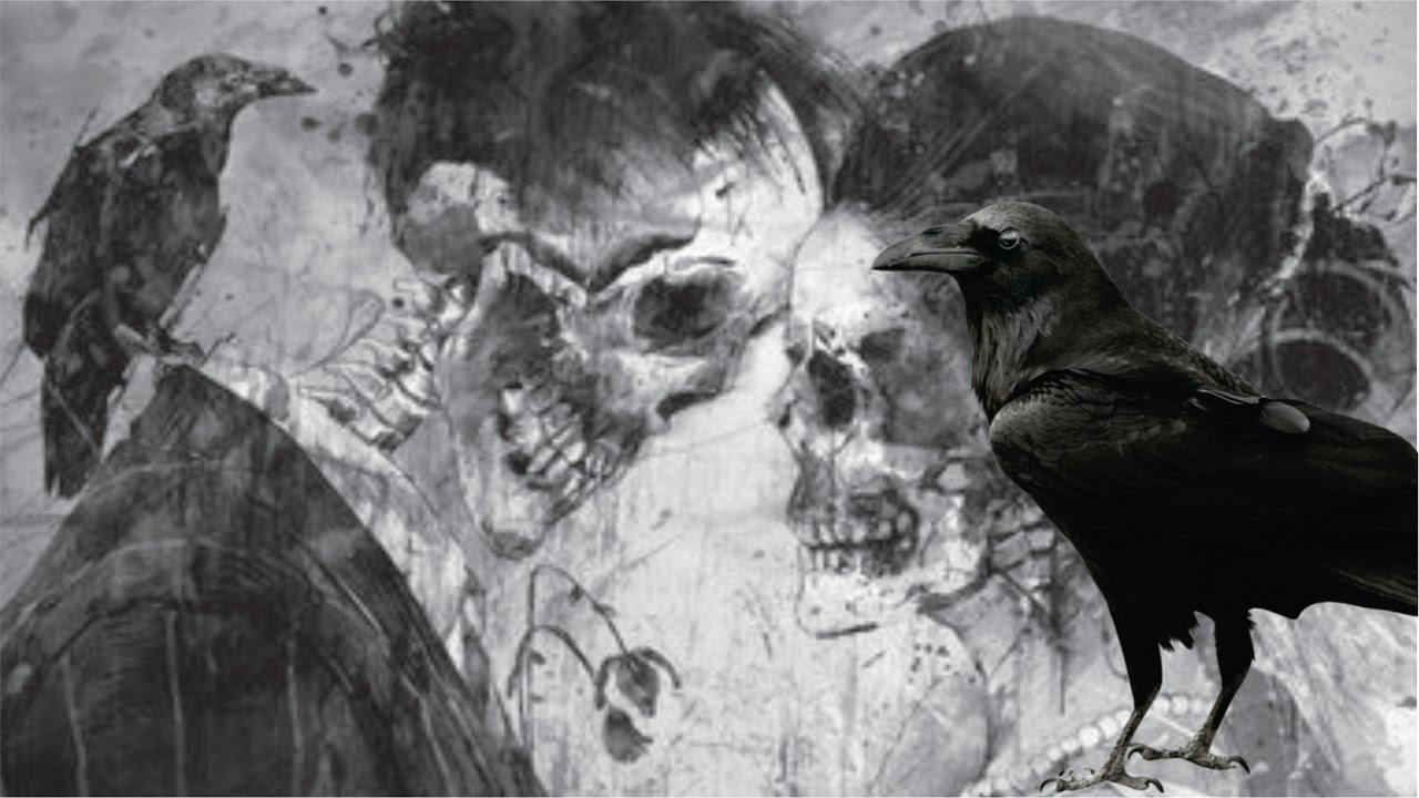 Resultado de imagem para o corvo de edgar allan poe