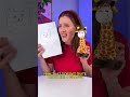 How to Draw a Giraffe with Your Hand 🦒🎨 Easy Step by Step