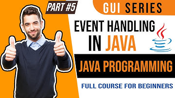 GUI Event Handling In Java | Event Handling In Java Nettbeans