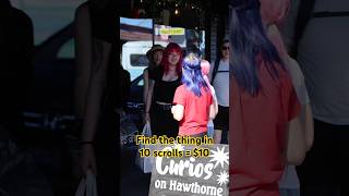 We picked one random thing for them to look for. Their feed had 10 swipes #streetinterview