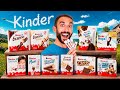 PROVO TUTTI I PRODOTTI KINDER!! - Qual è il PIÙ BUONO??