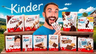 PROVO TUTTI I PRODOTTI KINDER!! - Qual è il PIÙ BUONO??
