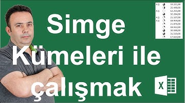 #Excel Koşullu Biçimlendirme Simge Kümeleri 3 farklı kullanım- 545.video | Ömer BAĞCI