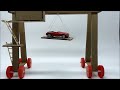 DIY Two-Beam Bridge Crane from Cardboard 🏗️ Powerful Homemade Toy Build
