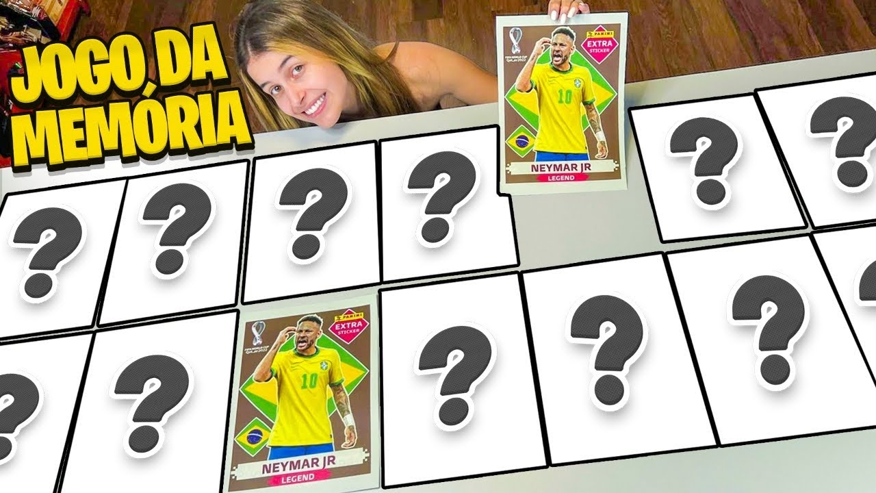 Jogo da Memória Brasil Copa do Mundo