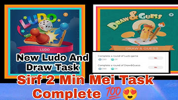 Starmaker New Task | starmaker complete a round of ludo | starmaker complete a round of draw & guess