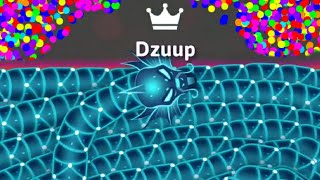 : Snake.io GIANT Dragon snake is DANGEROUS ! Snakes in snakeio 10,000+ snake io - Dzuup Gameplay #21