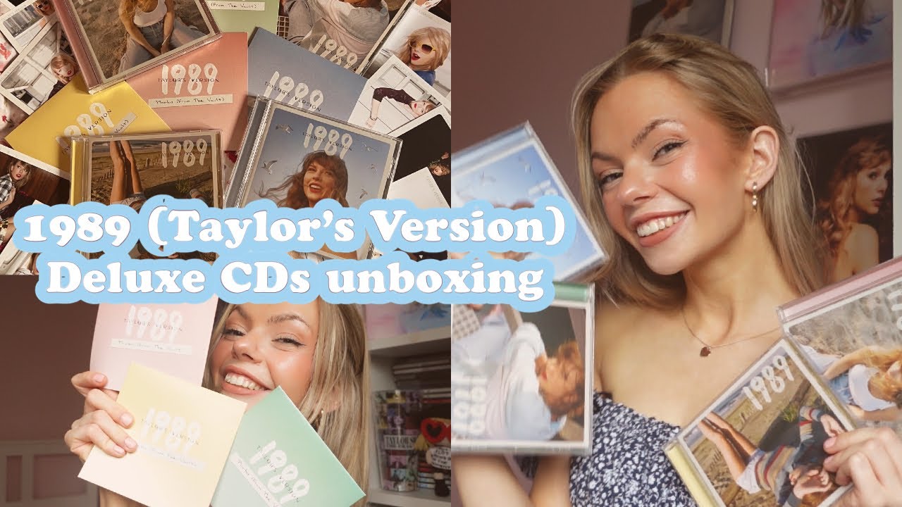 Taylor Swift 1989 (Taylor's Version) All The Editions CD UNBOXING 