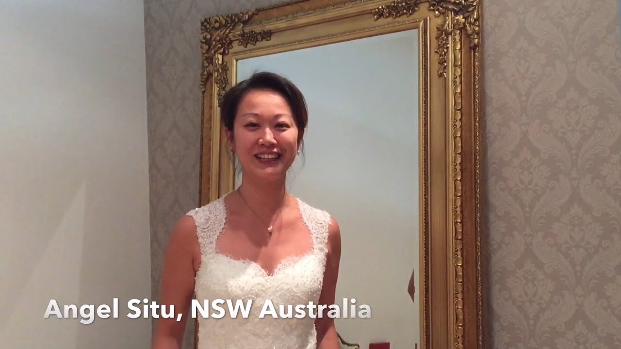  Wedding  Dress  Alterations  Sydney Testimonial Angel YouTube 