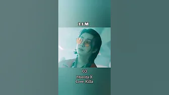 Top 5 Most Liked Monsta X Songs #shorts #monstax #song #songshorts