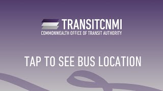 Transit CNMI Bus Tracker