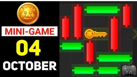 Mini Game Today 4 October Hamster Kombat How To Solve Mini Game Puzzle in Hamster Kombat (100%)