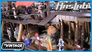 Haslab Star Wars The Vintage Collection JABBA'S SAIL BARGE (THE KHETANNA) Vehicle Playset Toy Review