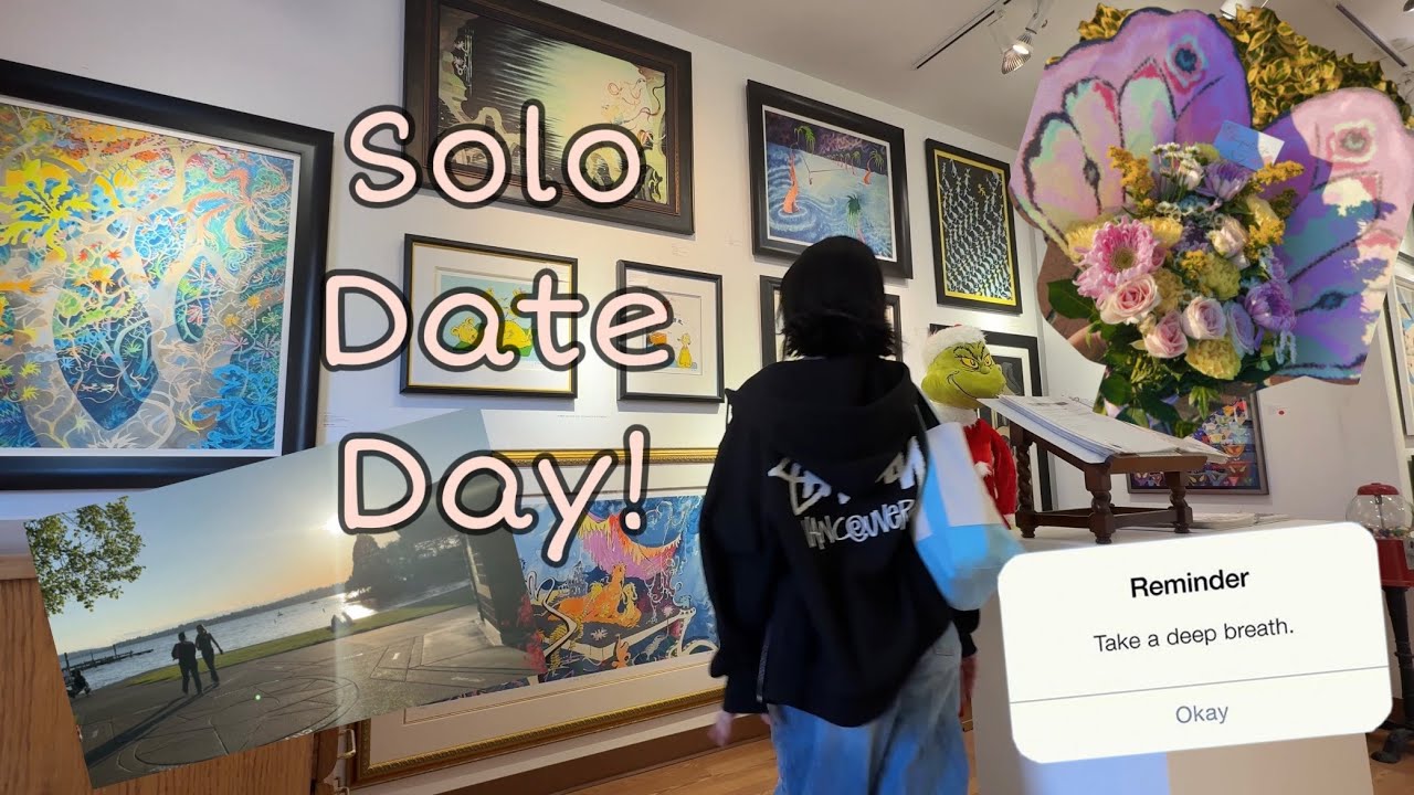 Solo Date Vlog 🌸 Come Spend the Day With Me! - YouTube