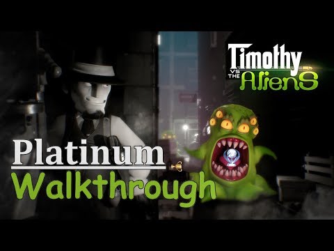 Timothy vs the Aliens Platinum Walkthrough - Trophy & Achievement Guide - 100% All Collectibles