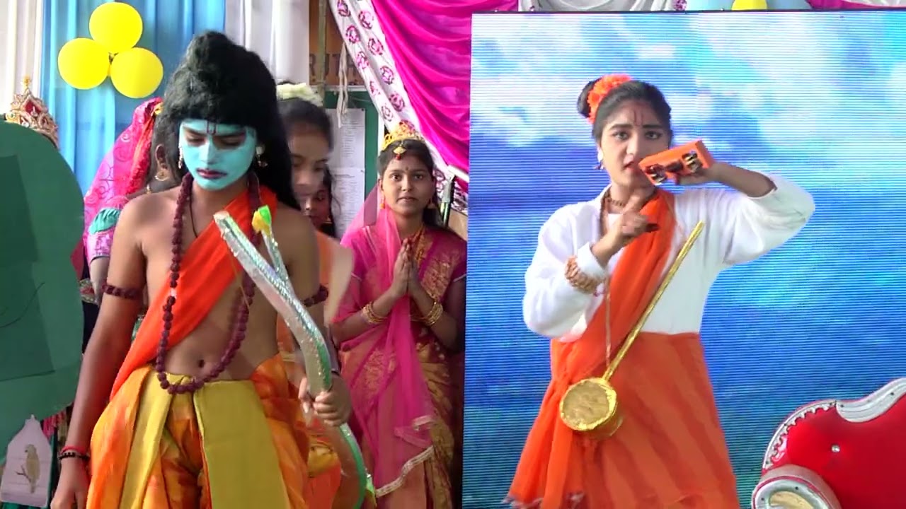 Ramayanam Skit || Prakasam Vidyalaya School Doddipalli Murakambattu Chittoor