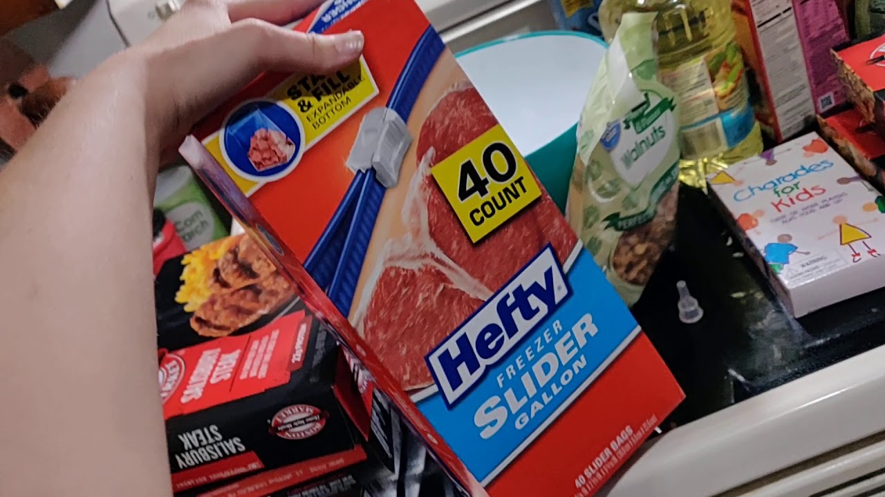 Walmart and Food Lion Haul. Some groceries YouTube