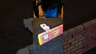 Car Goes Through Brick Wall Optical Illusion magic shorts opticalillusion fyp