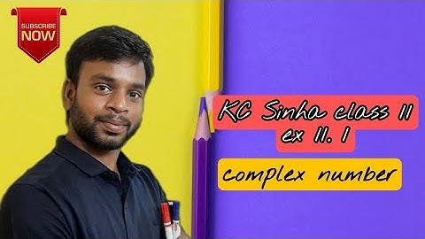 KC Sinha class 11 complex number 🔥