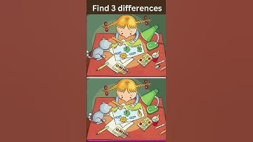 Differences #braingamesiqchallenge #braintest #canyoufindthedifference