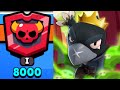 CROW İLE 8000 KUPA OLDUM!! - Brawl Stars