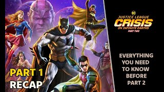 Justice League: Crisis On Infinite Earths  Part 1 Recap Before Watching Part Two | DCAU