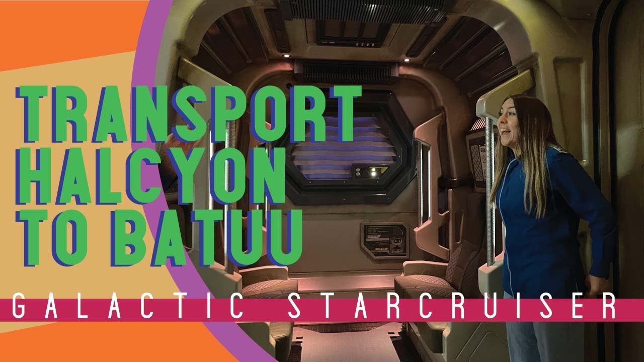 Star Wars Galactic Starcruiser Transporter Shuttle Trip From Halcyon To ...