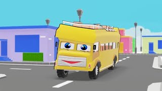 Wheels On The Bus | Round and Round | Popular Nursery Rhyme | Pilli Go Preschool Nursery Rhymes