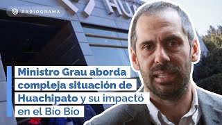 Ministro Grau aborda compleja situación de Huachipato y su impacto en el Bío Bío