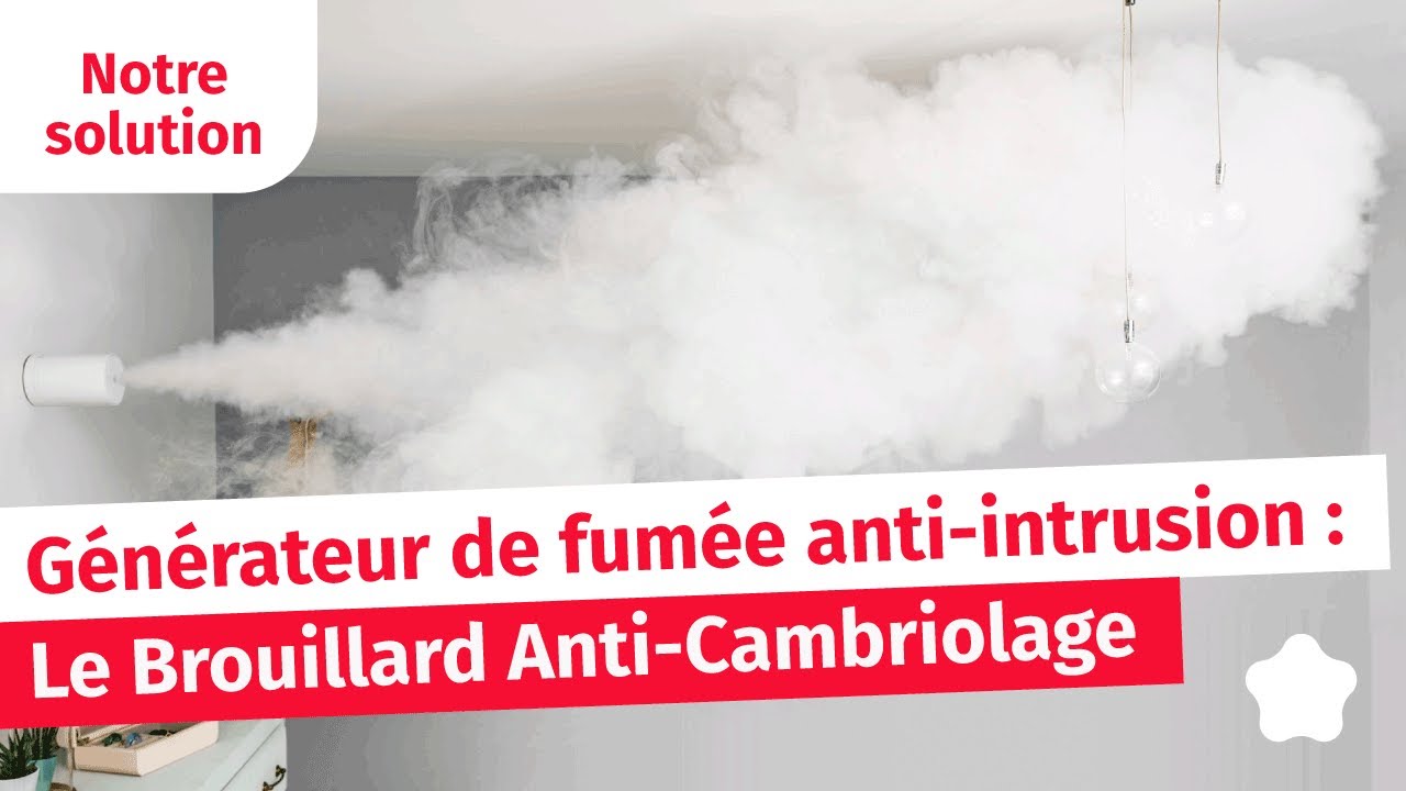Comment fonctionne le Brouillard Anti-Cambriolage Verisure ? Démonstration  Générateur de fumée sèche - YouTube