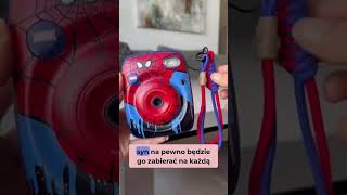 Aparat Natychmiastowy Kiimento z drukarką w komiksowym stylu Spider-Mana #dladzieci #aparat #zabawki