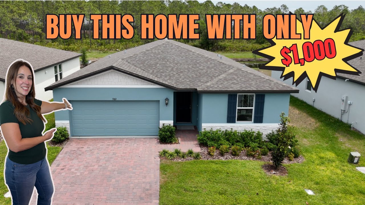 New Construction Homes Poinciana Florida | Insane Incentives Available Now.