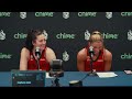 Megan Gustafson & Sarah Ashlee Barker | Postgame Presser | at Washington Mystics | June 28th, 2026
