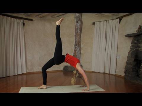 A Woman Practicing A Yoga Pose Standing On One Leg And Arms Lifted Up Stock  Photo, Picture and Royalty Free Image. Image 24691065.