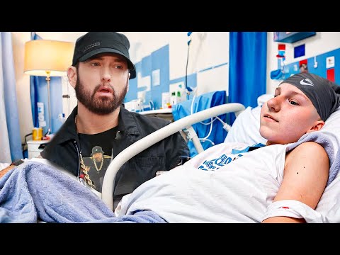 Dying Fan Says Final Goodbye, Then Eminem Shows Up... His Reaction Will Make You Cry! - YouTube