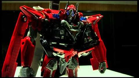 Transformers Dark of the Moon- Leader Sentinel Prime in Stop Motion