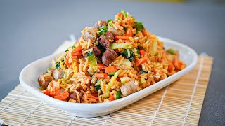 Recette Riz Indonésien Nasi Goreng, plat complet facile